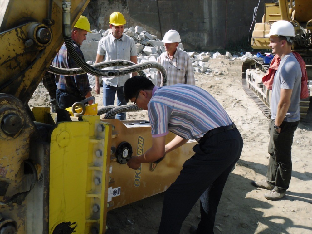 Praca z ciężkim sprzętem